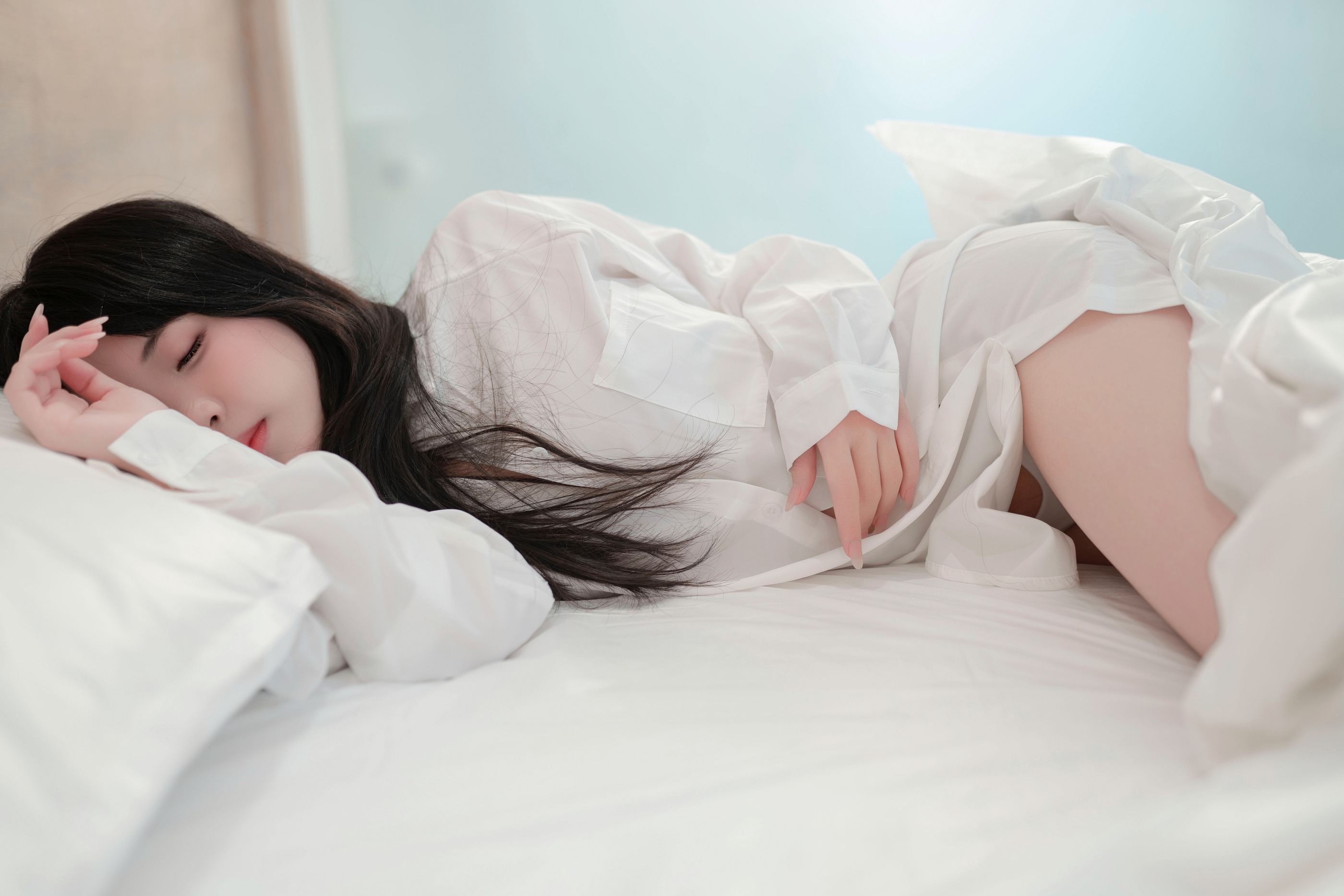 图片[1]-Bangni邦尼 – NO.058 男友衬衫[99P]-XikXak